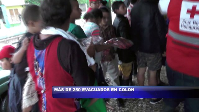 Mas de 250 personas evacuadas en Tocoa Colon