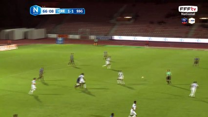 Ballon bien capté par Salamone