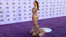 Mariana Seoane 2017 Latin American Music Awards Purple Carpet