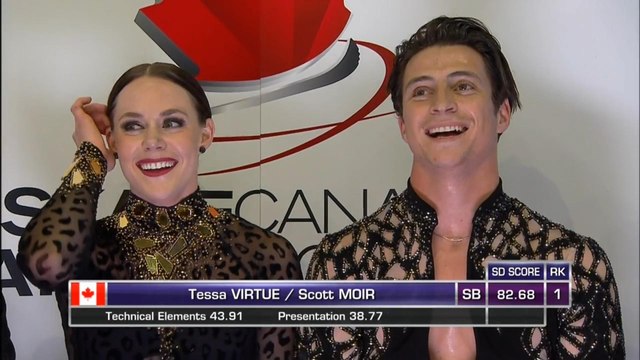 Skate Canada 2017 Tessa Virtue and Scott Moir SD No Commentary