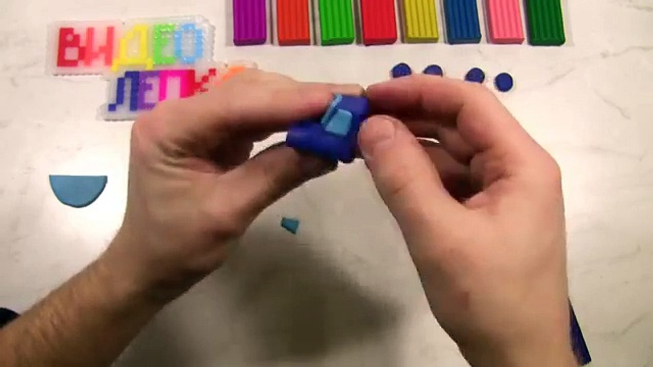 Лепка из пластилина. ГРУЗОВИК | Видео Лепка