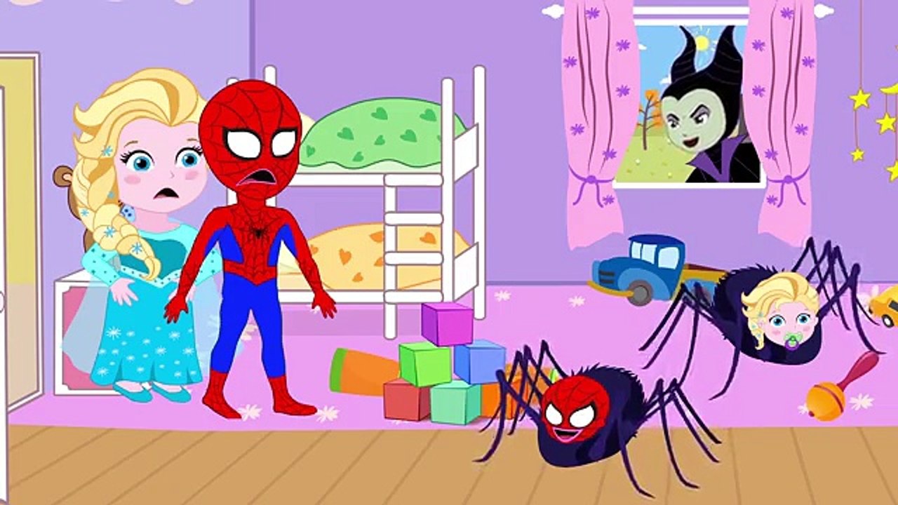 Masha And Dora Frozen Elsa Painted a Child And Lost Funny Prank Finger Family Nursery Rhymes