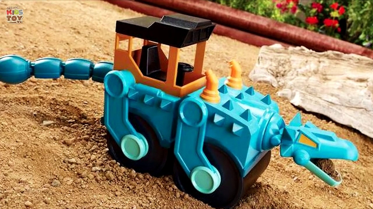 Dinotechnology. Rink and loader. FUN toys for kids. Play fun with toys-ygn38bfvS0w