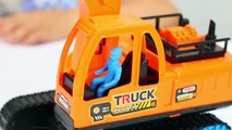 Excavator truck toy video for children kids toddlers and little boys-YSbSrj1RnAc