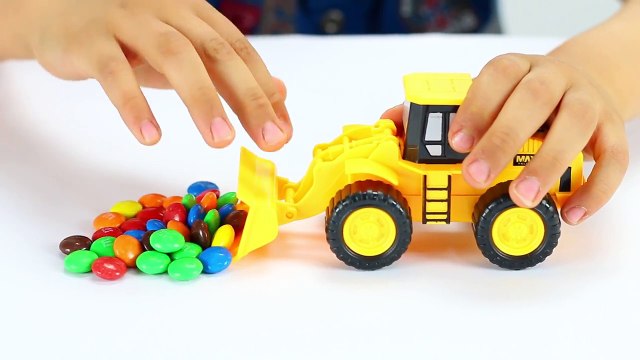 Front Loader Truck Toy for Kids - learn construction vehicles toys for kids videos-dhY9kW-Ka3E