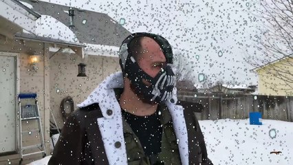 Frozen Olaf Vs Bane Vs Superman _ In Real Life-J47SkQpo-90