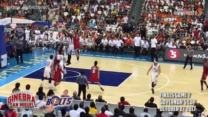 Ginebra vs Meralco - Finals Game 7 | October 27, 2017 Full Game Highlights