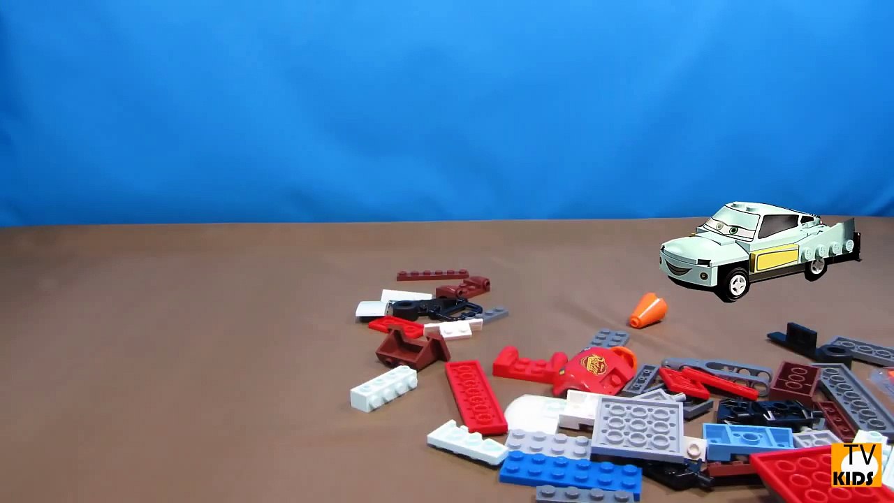 Lego. Flo. Flo's V8 Cafe (8487). Disney Pixar. Cars 2. ☺123abc Kids Toy TV-SixDvfrO8Mg