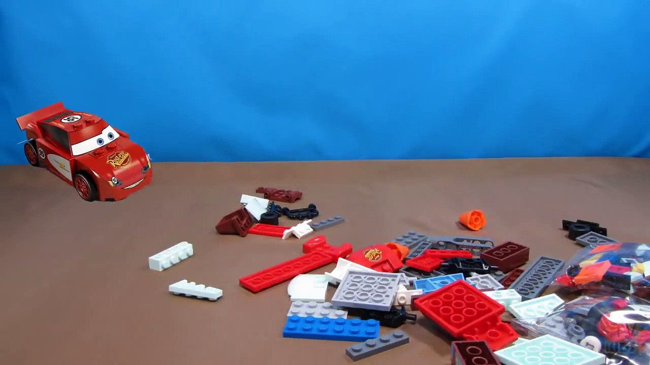 Lego. Lightning McQueen. Flo's V8 Cafe (8487). Disney Pixar. How do. ☺123abc Kids Toy TV-XtMRk2tkn3w