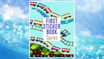 Download PDF First Sticker Book Trains: Blank Sticker Book, 8 x 10, 64 Pages FREE