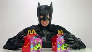 NEW 2017 McDONALD'S TEEN TITANS GO! HAPPY MEAL TOYS  FULL COLLECTION 6 KIDS MEAL USA video juguetes-HbH9nvn-Ey8