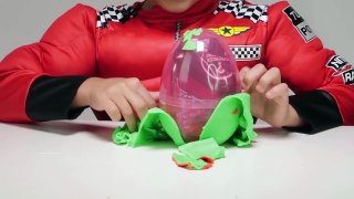 NEW Cars 3 Movie McDonalds Play Doh Surprise Eggs! Lightning McQueen Cars Toys for Kids Happy Meal-2aLCX7fCRnU