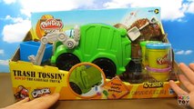 Play Doh Garbage Truck Rowdy the Tonka Chuck & Friends # - A3672 do garbage and recycle it-uoPYvzwl-X8