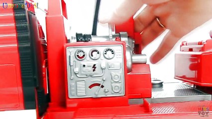 Overview of toys. Firetruck MAN with a pump from BRUDER. Toy cars for boys. ☺123abc Kids Toy TV-H1DMbXbbqDU