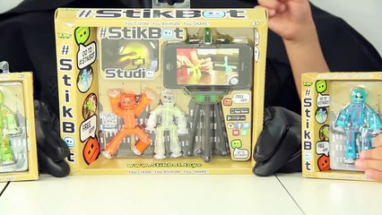 Stikbot Toy Review Zing Toys Unboxing Batman movies Stop motion  Batman vs Superman-baiqEyv4Qxs