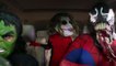 Superheroes Dancing in Car - Spiderman Venom Batman Joker Deadpool Hulk Funny Movie in Real Life Elsa-kYjRIfEO5Ag