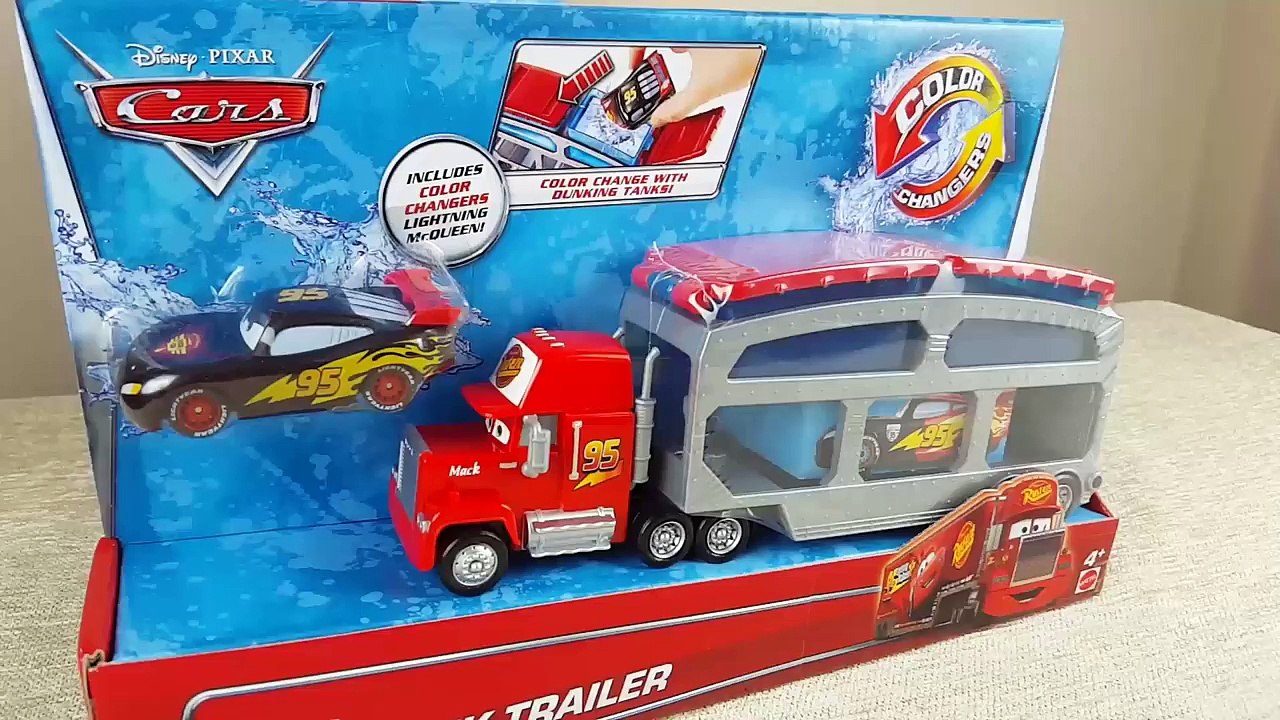 Toys Disney Pixar. Cars Color Changer. Lightning McQueen, Ramone, Boost and Mack. Fun cars for Kids-HGTUjnW66VY