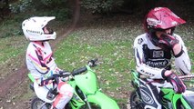 INSANE PIT BIKE RACE HEAD TO HEAD !!