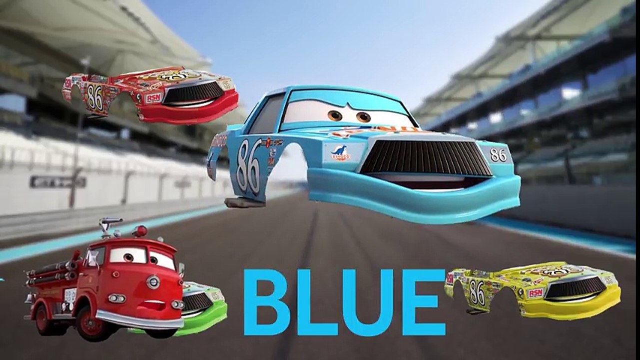 Disney Cars 3 Wrong Paints and Wheels Chick Hick Learning Finger Family  Nursery Rhymes