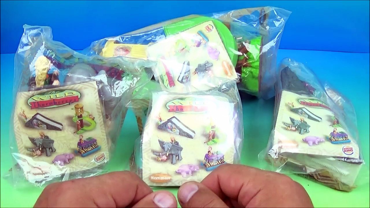 2000 THE WILD THORNBERRYS SET OF 4 BURGER KING KIDS TOYS VIDEO REVIEW by FASTFOODTOYREVIEWS-n4eitjOOLxc