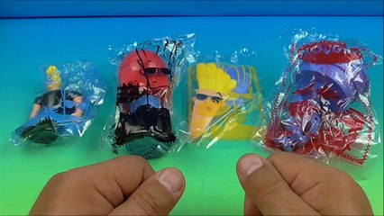 2001 CARTOON NETWORK JOHNNY BRAVO SET OF 4 SUBWAY KIDS MEAL TOYS VIDEO REVIEW by FFTR-i6LgiT7wZbc