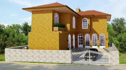 Architecture: Mediterranean-Style House Concept