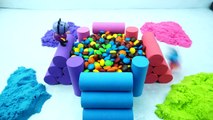 Kinetic Sand Cake Raibow Arena Candy Learn colors with JOHNY JOHNY Yes Papa Nursery Rhymes & Kid Col