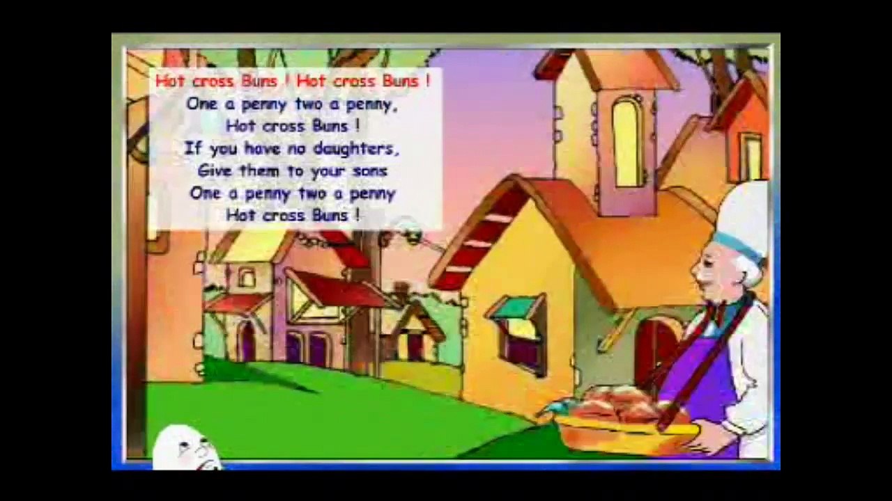Hot Cross Buns Nursery Rhyme with Lyrics   Cartoon World