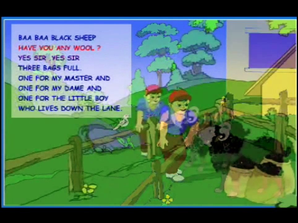 Baa Baa Black Sheep   Nursery Rhyme for Kids by Cartoon World