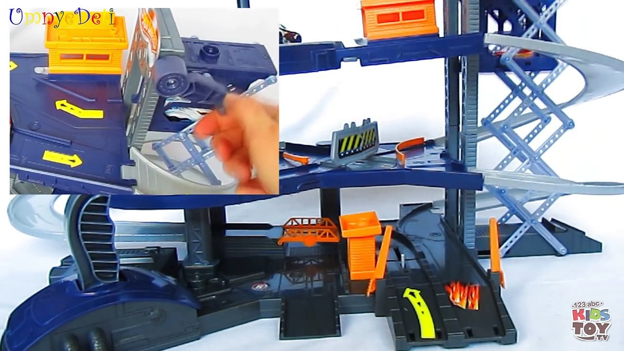 Hot Wheels Mega garage Track Set Product Review Toys for boys. ☺123abc Kids Toy TV-HRd1qUuDvSM