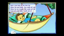 Rock A Bye Baby   Nursery Rhym With Lyrics   Cartoon World