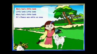 Mary Had a Little Lamb   Nursery Rhym With Lyrics   Cartoon World