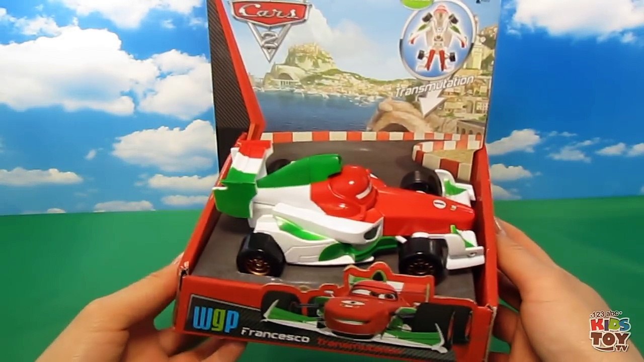 Review toys Transformer Francesco Bernoulli. Cars2 Pixar. Rare ☺123abc Kids Toy TVtoy.-TQEJTA69EE4