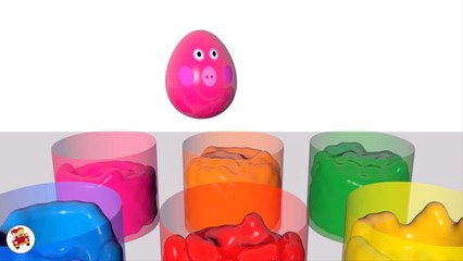 Learn Colors with Surprise Eggs Liquid Magic for Kids Toddlers - Learning Video for Kid