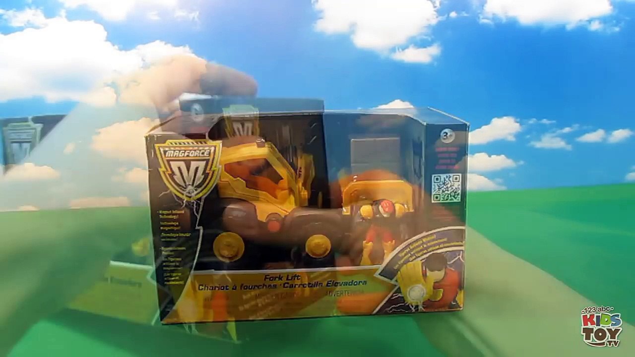 Toys for boys. Loader MAGFORCE. Movement without batteries. ☺123abc Kids Toy TV-d9uRo8wjEo4