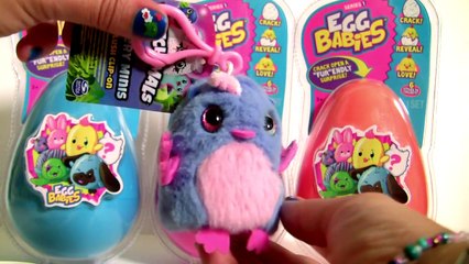EGG BABIES SURPRISE open eggs Hatchimals and Shopkins Learn Colors-DqTxn5dmGXs