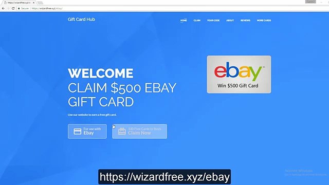 Free eBay Gift Card Codes - Happy Holidays!