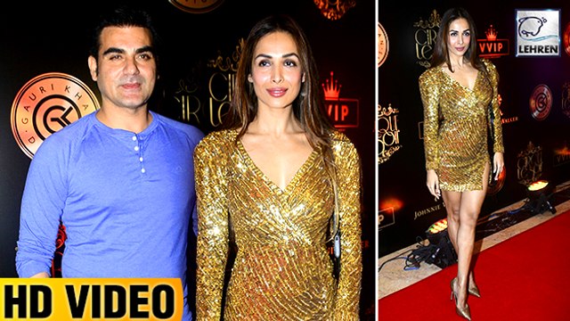 Malaika Arora With Ex-Husband Arbaaz Khan At Halloween Party