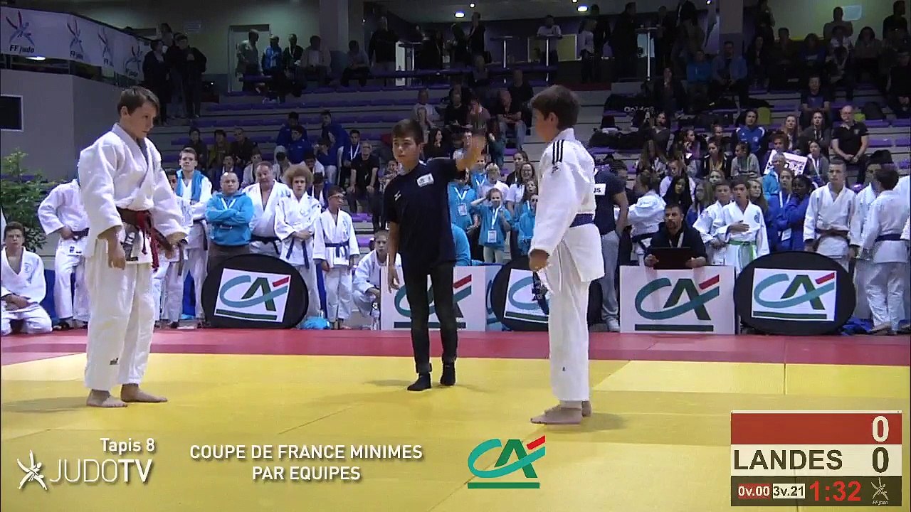 TAPIS 8 - COUPE DE FRANCE MINIMES CREDIT AGRICOLE PAR EQUIPES DE DEPARTEMENTS 2017 - LIVE 9 (48)