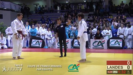 TAPIS 8 - COUPE DE FRANCE MINIMES CREDIT AGRICOLE PAR EQUIPES DE DEPARTEMENTS 2017 - LIVE 9 (48)