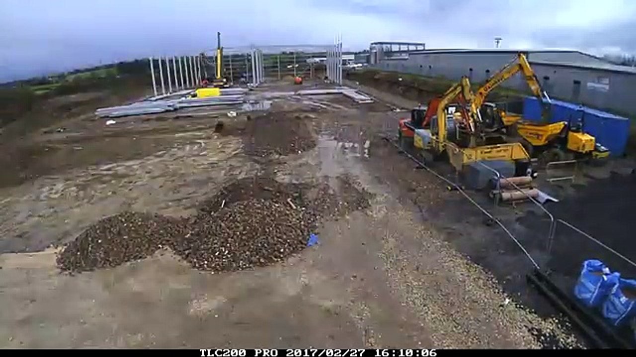 IKO Polymeric Warehouse Timelapse Video