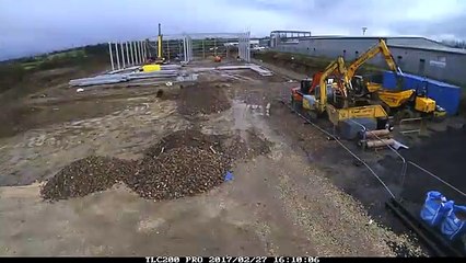 IKO Polymeric Warehouse Timelapse Video