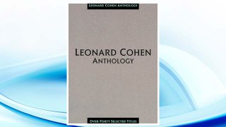 GET PDF Leonard Cohen Anthology FREE