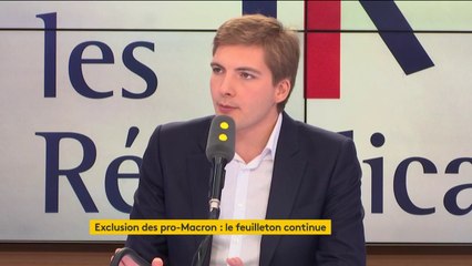 Constructifs : "Ces gens là se sont exclus d'eux-mêmes/ Réunir des bureaux politiques à n'en plus finir, c'est inutile" - Robin Reda (LR)