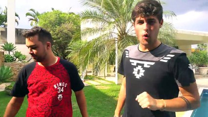 EU DUVIDO NA PISCINA !! ( VALENDO 1000 R$ ) [ REZENDE EVIL ]