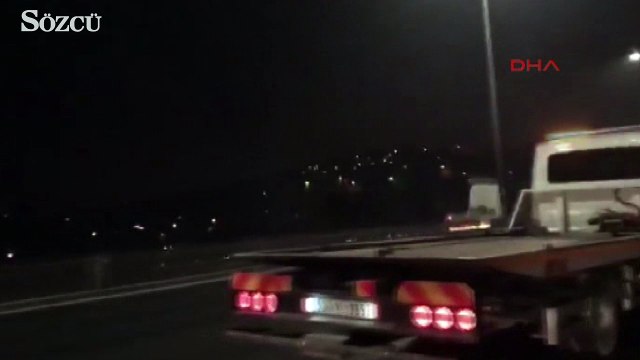 TEM’de ters şeritte TIR dehşeti