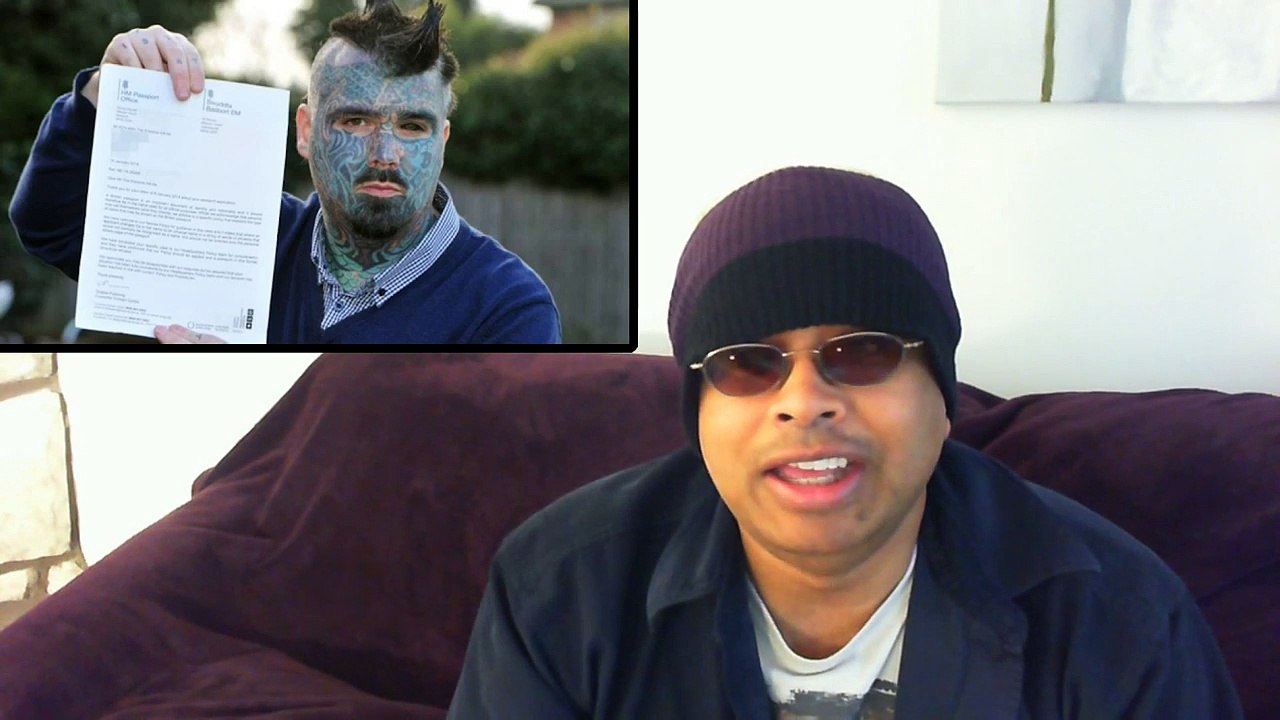 Tattooed Man Refused A Passport-kjy6NWK7O_g
