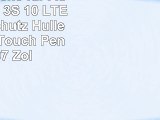 Tablet Tasche für ASUS ZenPad 3S 10 LTE Z500KL Schutz Hülle Etui Case  Touch Pen  Rot