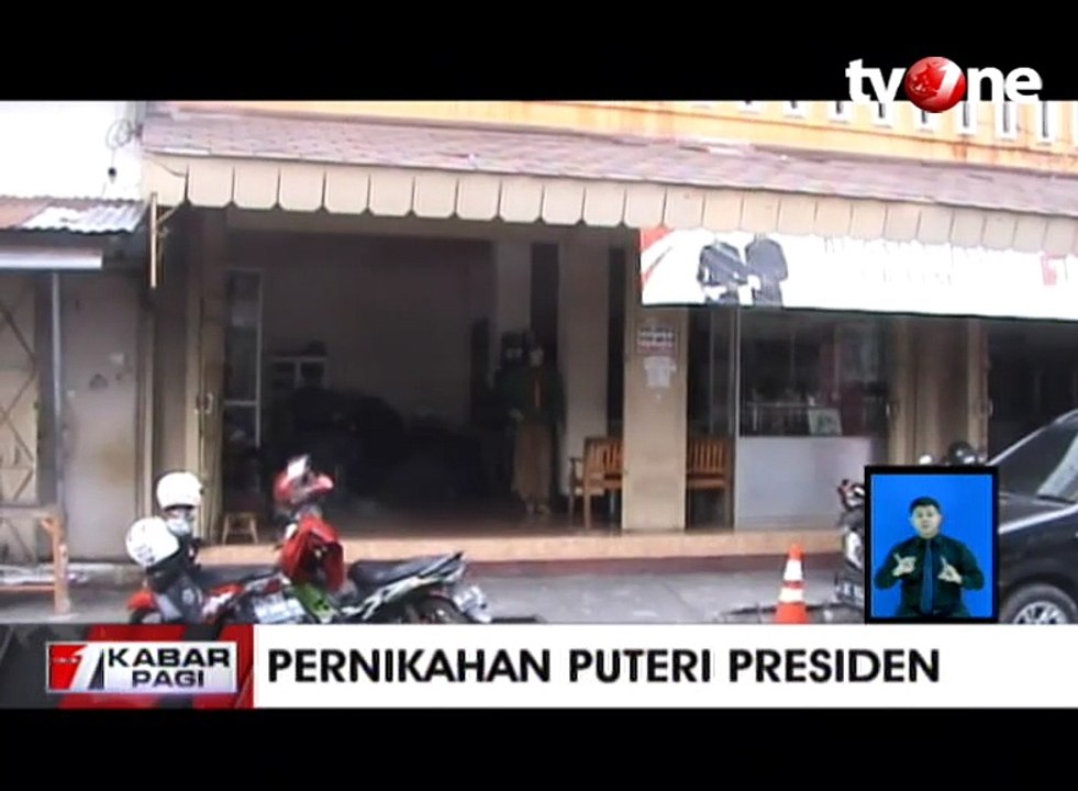 Pengerjaan Busana Untuk Pernikahan Putri Presiden Dikebut