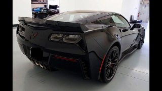 BLACKED OUT 2016 C7 ZO6 ZO7 ALL OPTIONS CARBON